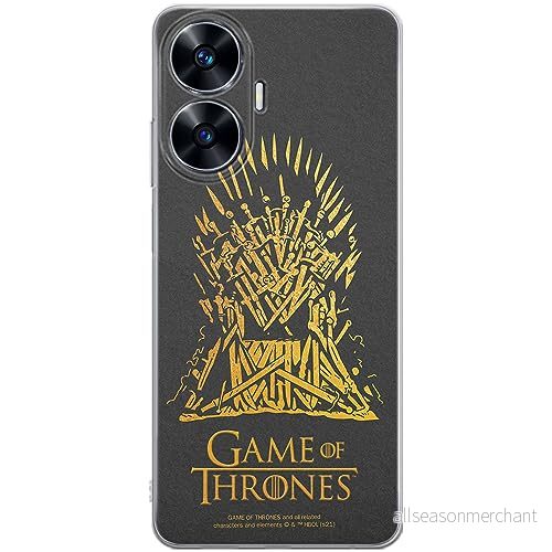 ERT GROUP mobiltelefonfodral för Realme C55 originalt och officiellt licensierat Game of Thrones mönster 011 optimalt anpassad till formen på mobiltelefonen, fodral tillverkad av TPU plast 5905511863357