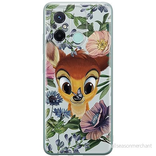 ERT GROUP mobiltelefonfodral för Xiaomi REDMI 12C/ 11A originalt och officiellt licensierat Disney mönster Bambi 011 anpassad till formen på mobiltelefonen, fodral tillverkad av TPU plast 5905511838058