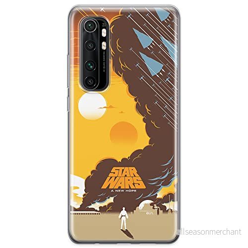 ERT GROUP mobiltelefonfodral för Xiaomi MI NOTE 10 Lite originalt och officiellt licensierat Star Wars mönster 027 optimalt anpassad till formen på mobiltelefonen, fodral tillverkad av TPU plast 5904805590269
