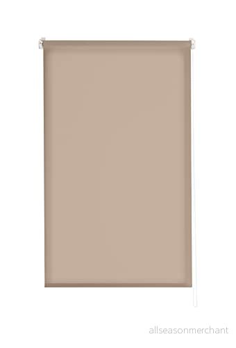 Estoralis GOVE rullgardin ljusgenomsläpplig "utan verktyg" Easyfix, tyg, taupe, 120 x 150 cm 8432404869594