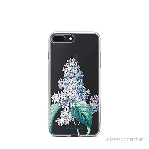 ERT GROUP mobiltelefonfodral för Iphone 7 PLUS/ 8 PLUS originalt och officiellt licensierat Babaco mönster Flowers 024 optimalt anpassad till formen på mobiltelefonen, gedeeltelijk transparant 5905131249548