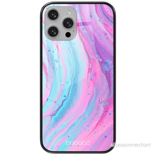ERT GROUP mobiltelefonfodral för Apple Iphone 13 originalt och officiellt licensierat Babaco mönster Abstract 012 tillverkad av härdat glas, skyddsfodral 5904805868450