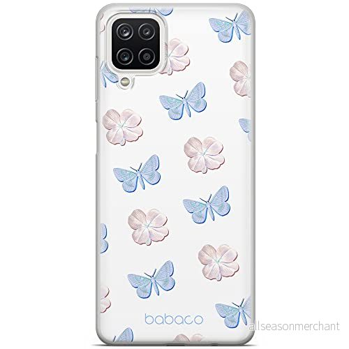 ERT GROUP mobiltelefonfodral för Samsung A12 / M12 F12 originalt och officiellt licensierat Babaco mönster Flowers 043 optimalt anpassad till formen på mobiltelefonen, fodral tillverkad av TPU plast 5905131322623
