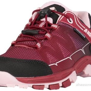 Ande BOE’JR WP, vandringsskor, 30 EU, Rosa Cerise, EU 8051203003123