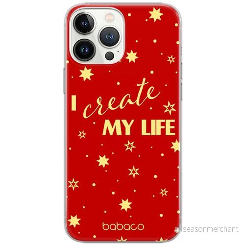 ERT GROUP mobiltelefonfodral för Apple Iphone 13 PRO MAX originalt och officiellt licensierat Babaco mönster Positive vibes 006, fodral tillverkad av TPU plast 5903932967692