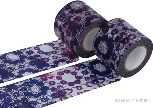 Classiky Set 2 självhäftande tejp maskering washi zwilinge violett 45mm.x15m. 4539745042106