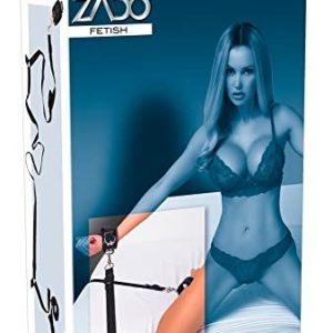 ZADO Sänggrimma i läder Svart 4024144177257 ZADO Sänggrimma i läder Svart 4024144177257