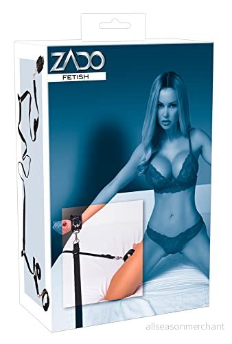 ZADO Sänggrimma i läder Svart 4024144177257
