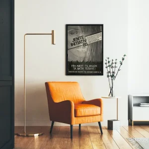 Poster Jente Initiativ 85 - Från Rädsla till Aktion - Bild 2