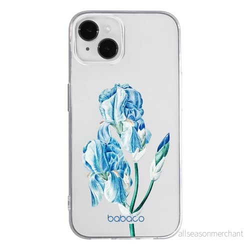 ERT GROUP mobiltelefonfodral för Iphone 13 MINI originalt och officiellt licensierat Babaco mönster Flowers 025 optimalt anpassad till formen på mobiltelefonen, gedeeltelijk transparant 5905131255716