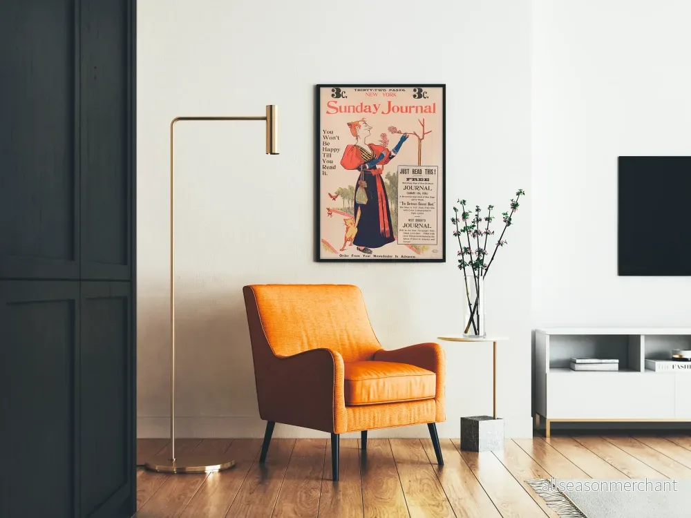 Vintageposter av New York Sunday Journal - Bild 2