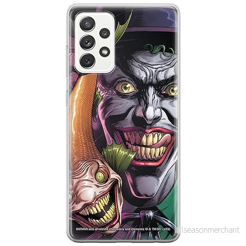 ERT GROUP mobiltelefonfodral för Samsung A53 5G originalt och officiellt licensierat DC mönster Joker 021 optimalt anpassad till formen på mobiltelefonen, fodral tillverkad av TPU plast 5905795055974