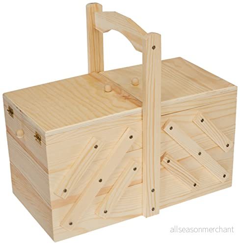 Artemio Trä sybox att dekorera, beige, 32 x 16 29 cm 5414135161980
