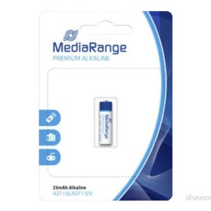 MediaRange Premium Batteri A27 alkaliskt 23 mAh 4260283116256 MediaRange Premium Batteri A27 alkaliskt 23 mAh 4260283116256