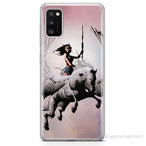 ERT GROUP mobiltelefonfodral för Samsung A41 originalt och officiellt licensierat DC mönster Wonder Woman 002 optimalt anpassad till formen på mobiltelefonen, fodral tillverkad av TPU plast 5903537533438