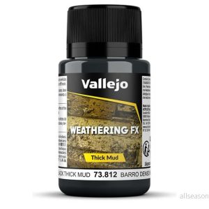 Vallejo 73.812, Svart, Akrylfärg, 40 ml, 1 styck 8429551738125