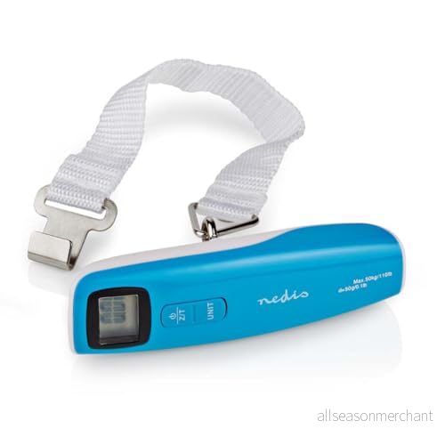 Nedis SCLU112BU luggage scales 5412810415540