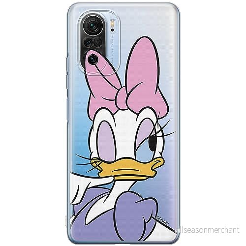 ERT GROUP mobiltelefonfodral för Xiaomi MI 11i/ REDMI K40/K40 PRO/POCO F3/ F3 PRO originalt och officiellt licensierat Disney mönster Daisy 003, gedeeltelijk transparant 5905511878450