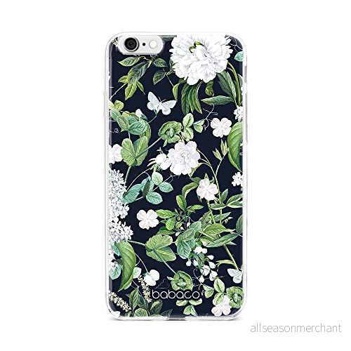 ERT GROUP mobiltelefonfodral för Iphone 6/6S originalt och officiellt licensierat Babaco mönster Flowers 034 optimalt anpassad till formen på mobiltelefonen, fodral tillverkad av TPU plast 5905131289384