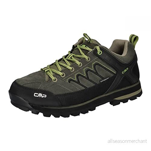 CMP Mintaka Wp Shoes trekkingskor för män, Grön militär, 42 EU 8059342813047