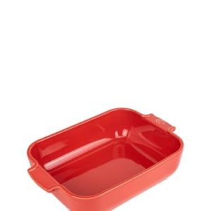 Peugeot rektangulär ugnsform Appolia 25 cm av keramik, röd I 20 till 250 C temperaturbeständig premium med hög kant perfekt för 24 personer 4006950060091 Peugeot rektangulär ugnsform Appolia 25 cm av keramik, röd I 20 till 250 C temperaturbeständig premium med hög kant perfekt för 24 personer 4006950060091