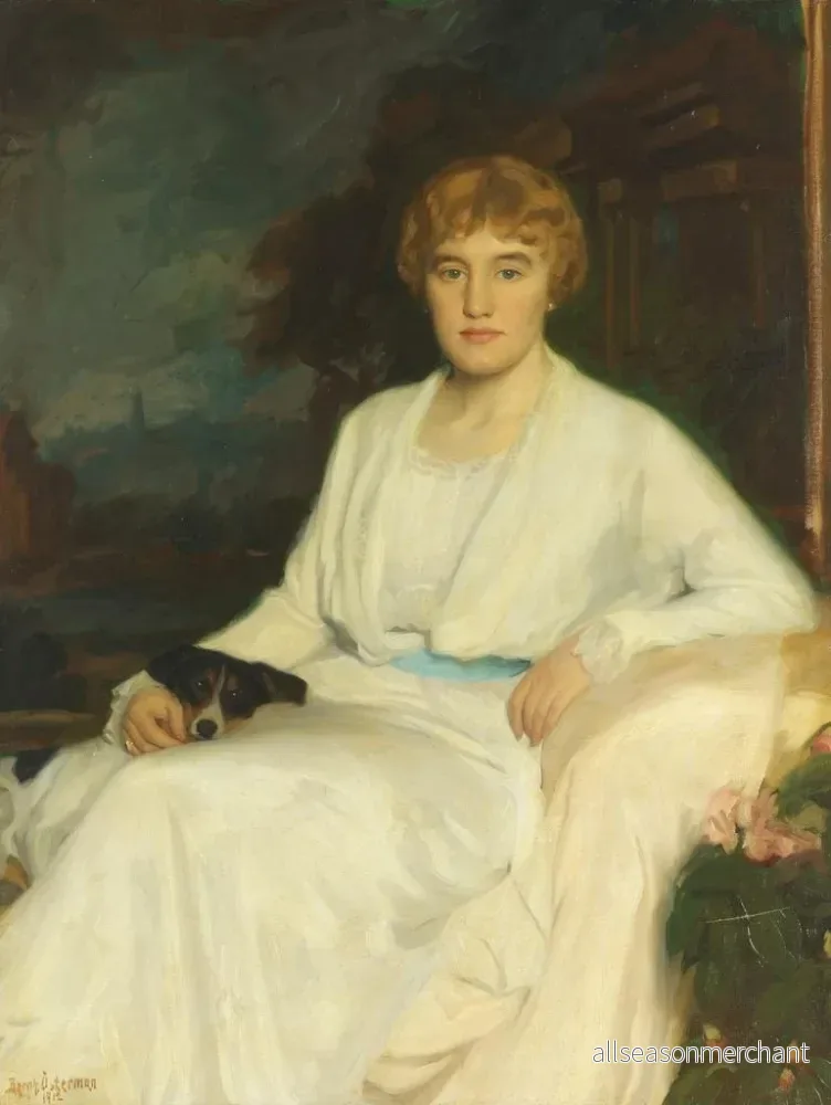 Målning Dagmar Sophia Wikström 1892-1942 - Bernhard Störmann | Konsttryck