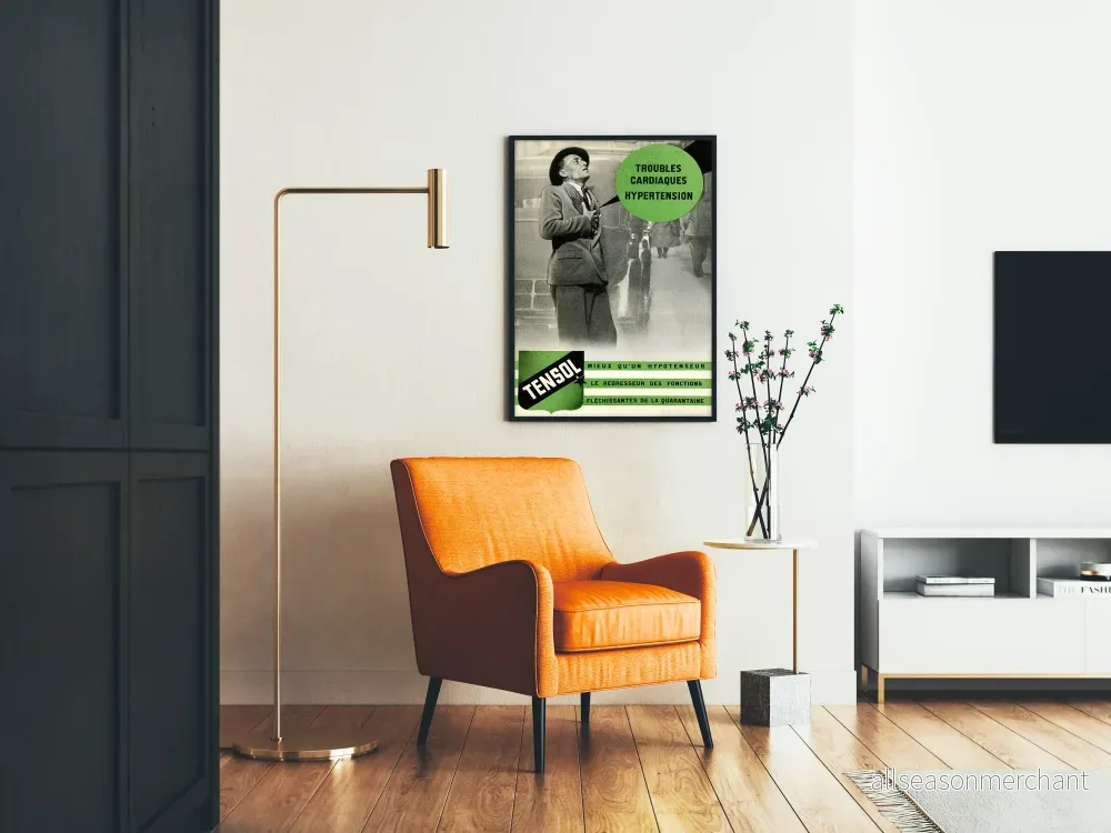 Vintage medicinsk poster för hjärtproblem och högt blodtryck - Bild 2