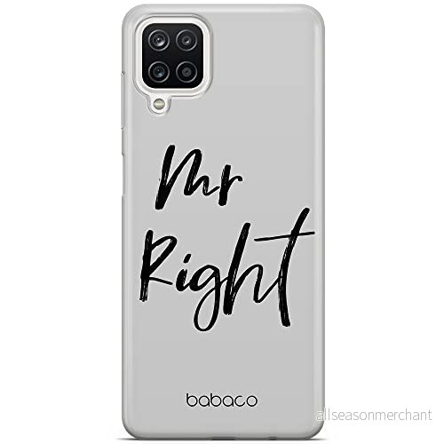 ERT GROUP mobiltelefonfodral för Samsung A12 / M12 originalt och officiellt licensierat Babaco mönster Mr Right 001 optimalt anpassad till formen på mobiltelefonen, fodral tillverkad av TPU plast 5904805052224