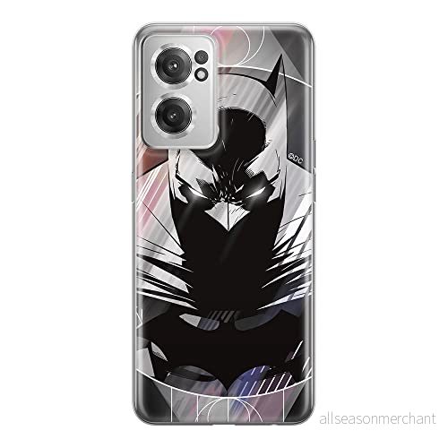 ERT GROUP mobiltelefonfodral för Oneplus NORD CE 2 originalt och officiellt licensierat DC mönster Batman 010 optimalt anpassad till formen på mobiltelefonen, fodral tillverkad av TPU plast 5905511300425