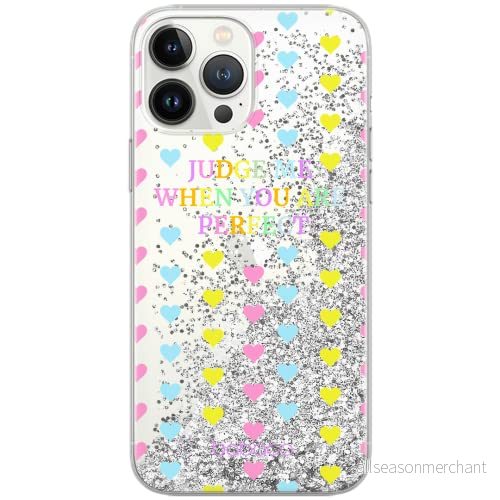 ERT GROUP mobiltelefonfodral för Apple Iphone 7 PLUS/ 8 PLUS originalt och officiellt licensierat Babaco mönster Judge me 001 Vit anpassad till formen på mobiltelefonen, med glitter overflow effekt 5903932889109