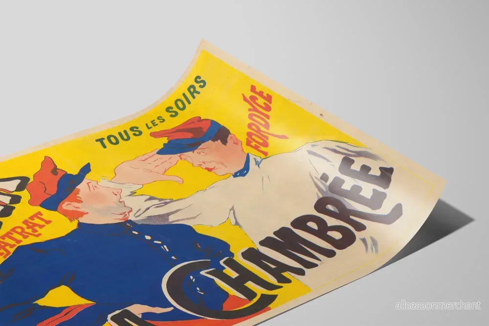 Vintage Scala-Poster för väggdekoration i Chambrée - Bild 2
