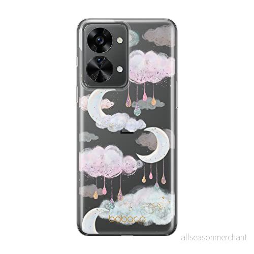 ERT GROUP mobiltelefonfodral för Oneplus NORD 2T 5G originalt och officiellt licensierat Babaco mönster Sky 001 optimalt anpassad till formen på mobiltelefonen, gedeeltelijk transparant 5905511272685