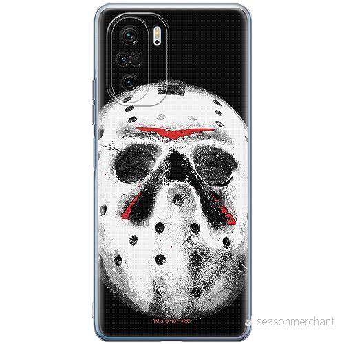 ERT GROUP mobiltelefonfodral för Xiaomi MI 11i/ REDMI K40/K40 PRO/POCO F3/ F3 PRO originalt och officiellt licensierat Horror mönster Friday the 13th 015, fodral tillverkad av TPU plast 5905511116392