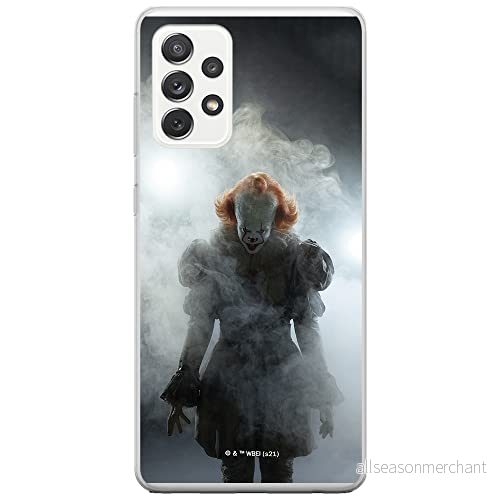 ERT GROUP mobiltelefonfodral för Samsung A52 5G / LTE 4G A52S originalt och officiellt licensierat Horror mönster It 025 anpassad till formen på mobiltelefonen, fodral tillverkad av TPU plast 5905511011857
