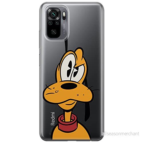 ERT GROUP mobiltelefonfodral för Xiaomi REDMI NOTE 10/ 10S originalt och officiellt licensierat Disney mönster Pluto 001 optimalt anpassad till formen på mobiltelefonen, gedeeltelijk transparant 5903537183176
