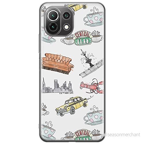 ERT GROUP mobiltelefonfodral för Xiaomi 11 LITE 4G/5G originalt och officiellt licensierat Friends mönster 011, fodral tillverkad av TPU plast 5903932701838