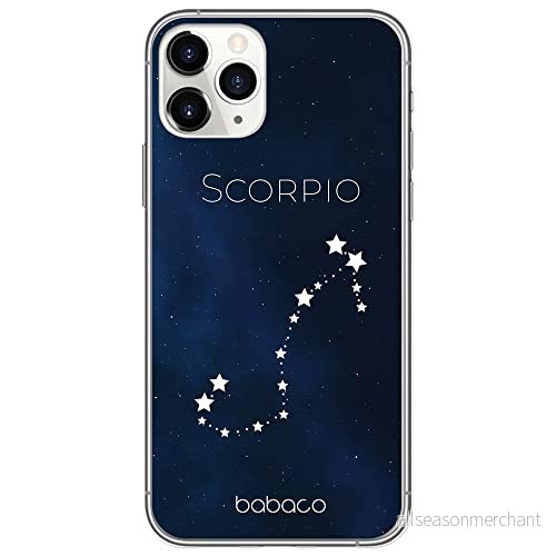 ERT GROUP mobiltelefonfodral för Apple Iphone 11 PRO MAX originalt och officiellt licensierat Babaco mönster Zodiac Constellation 008, fodral tillverkad av TPU plast 5903932196320