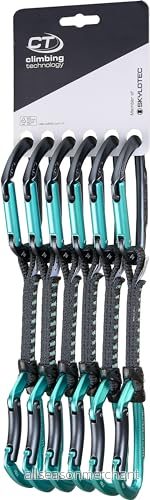 Ekspresy wspinaczkowe Climbing Technology/SKYLOTEC Lime Set DY 12 cm 6-pack - anthracite/blue marine 8057733309667