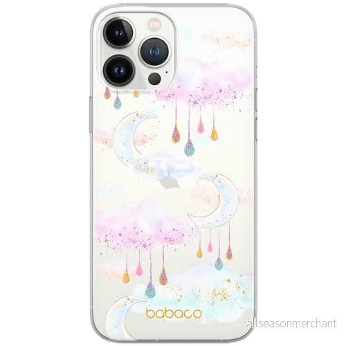 ERT GROUP mobiltelefonfodral för Huawei P30 originalt och officiellt licensierat Babaco mönster Sky 001 Vit optimalt anpassad till formen på mobiltelefonen, gedeeltelijk transparant 5904805420443