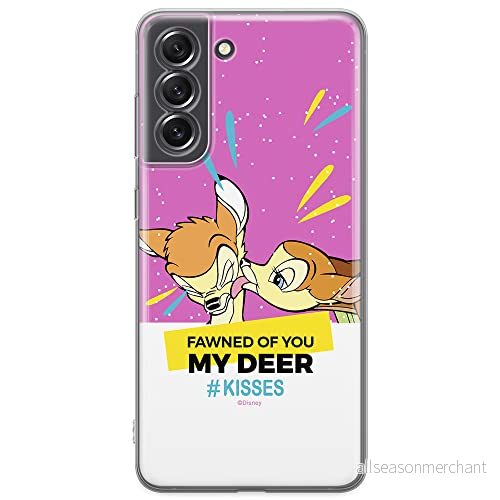 ERT GROUP mobiltelefonfodral för Samsung S21 FE originalt och officiellt licensierat Disney mönster Bambi 012 optimalt anpassad till formen på mobiltelefonen, fodral tillverkad av TPU plast 5903932975321