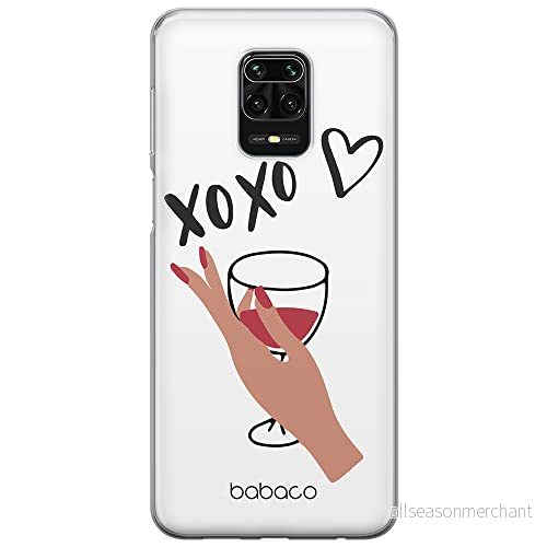 ERT GROUP mobiltelefonfodral för Xiaomi REDMI NOTE 9 PRO/ 9S originalt och officiellt licensierat Babaco mönster XOXO 001 optimalt anpassad till formen på mobiltelefonen, gedeeltelijk transparant 5904805047046