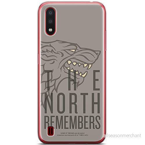 ERT GROUP mobiltelefonfodral för Samsung A01 originalt och officiellt licensierat Game od Thrones mönster of 013 anpassad till formen på mobiltelefonen, fodral tillverkad av TPU plast 5903932679946