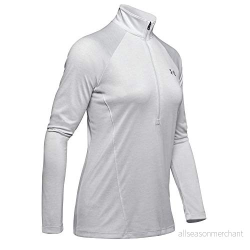Under Armour TECH ZIP Twist Långärmad tröja, Storlek: Small, Halo gray 192810776678