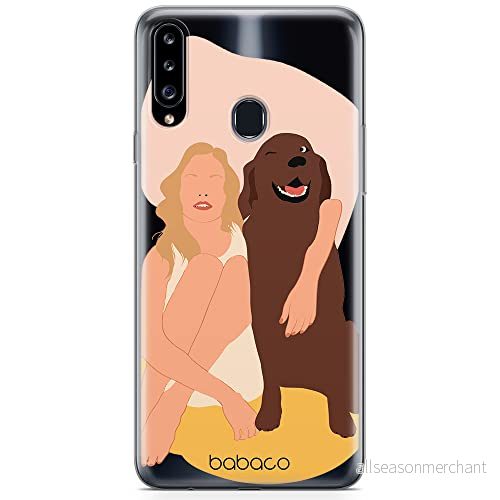ERT GROUP mobiltelefonfodral för Samsung A20S originalt och officiellt licensierat Babaco mönster Dogs 007 optimalt anpassad till formen på mobiltelefonen, gedeeltelijk transparant 5905131033826