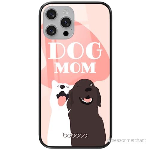 ERT GROUP mobiltelefonfodral för Apple Iphone 13 PRO MAX originalt och officiellt licensierat Babaco mönster Dogs 008 tillverkad av härdat glas, skyddsfodral 5905131022431