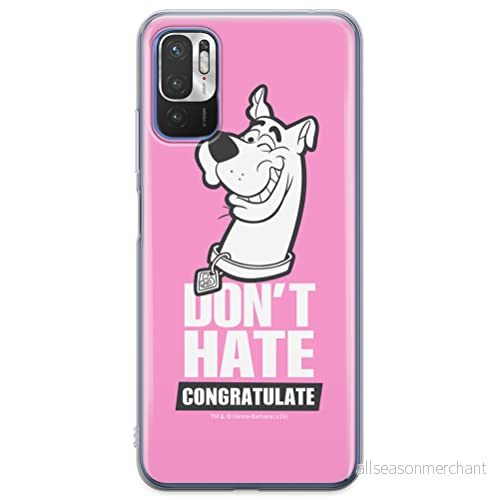 ERT GROUP mobiltelefonfodral för Xiaomi REDMI NOTE 10 5G / POCO M3 PRO originalt och officiellt licensierat Scooby Doo mönster 011, fodral tillverkad av TPU plast 5904805616617