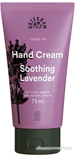 Urtekram Handkräm lugnande lavendel alla hudtyper 75 ml, vegan, biologisk, fuktgivande, naturligt ursprung 5701058006079
