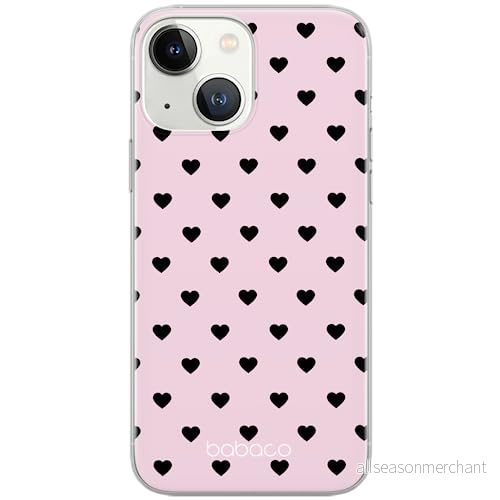 ERT GROUP mobiltelefonfodral för Apple Iphone 13 originalt och officiellt licensierat Babaco mönster Hearts 003 optimalt anpassad till formen på mobiltelefonen, fodral tillverkad av TPU plast 5903932835489