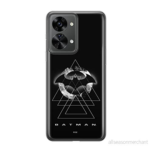 ERT GROUP mobiltelefonfodral för Oneplus NORD 2T 5G originalt och officiellt licensierat DC mönster Batman 009 optimalt anpassad till formen på mobiltelefonen, fodral tillverkad av TPU plast 5905511278632