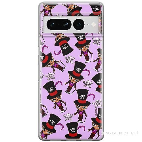 ERT GROUP mobiltelefonfodral för Google PIXEL 7 PRO originalt och officiellt licensierat Disney mönster Dr. Facilier 002 optimalt anpassad till formen på mobiltelefonen, fodral tillverkad av TPU plast 5905795172916
